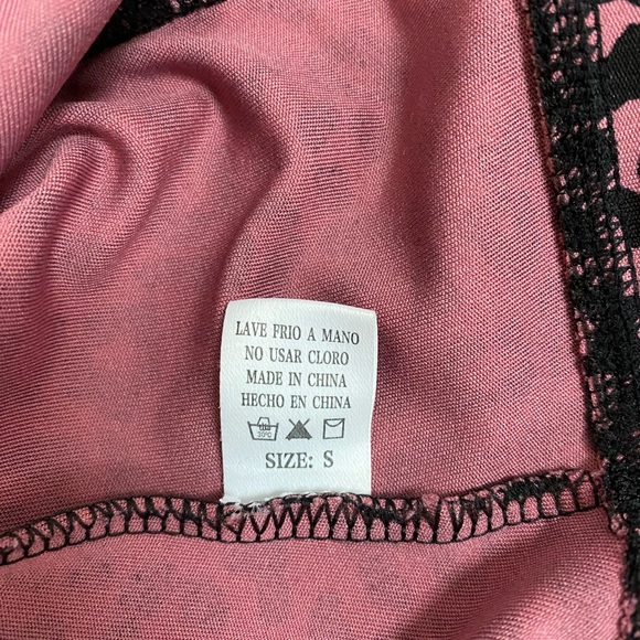 Women’s Nike Pink Black Leopard Full Zip Cardigan Hoodie Small - Picture 6 of 8